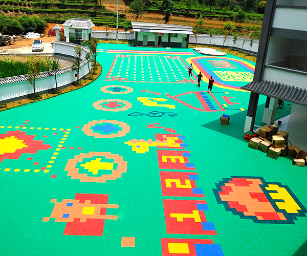 江律幼兒園懸浮拼接地板：創意學習，打造夢想舞臺