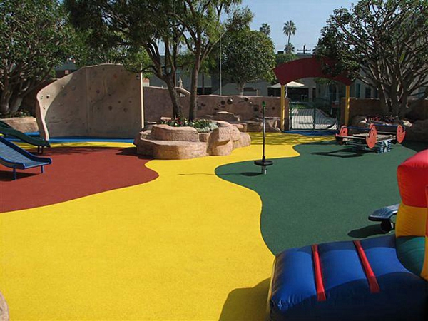 閔行彩色橡膠地面：色彩繽紛，創造多彩生活空間